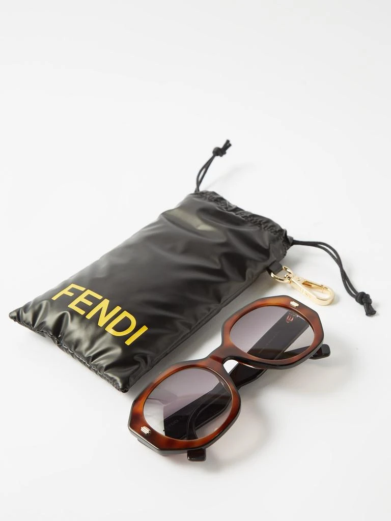 商品Fendi|Octagonal acetate sunglasses,价格¥4000,第5张图片详细描述