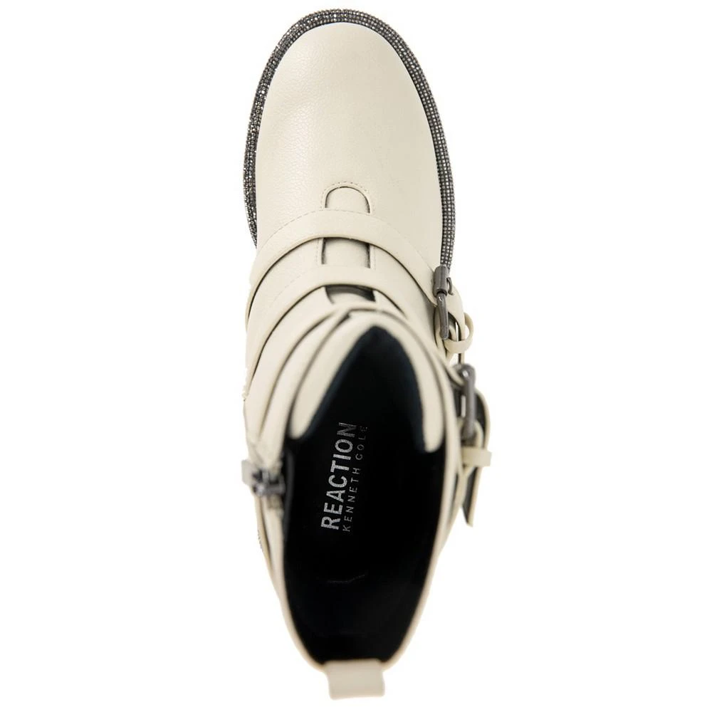 商品Kenneth Cole|Women's Tate Biker Jewel Lug Sole Booties,价格¥177,第4张图片详细描述