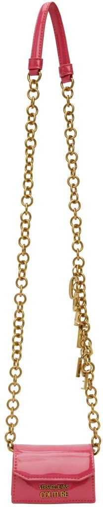 商品Versace|Pink Patent Small Charms Bag,价格¥630,第4张图片详细描述