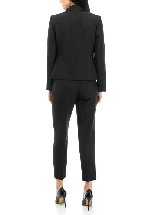 商品Le Suit|Suit Womens Two Button Inset Waist With Elastic Back Pant Set,价格¥1665,第2张图片详细描述