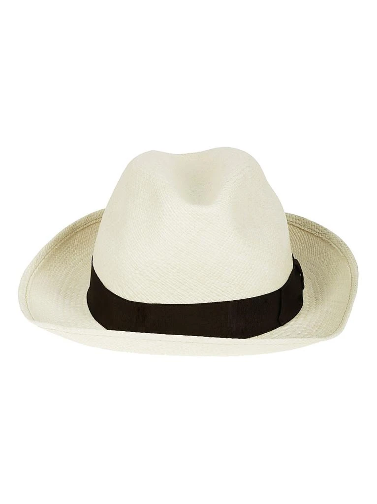 商品BORSALINO|Federico Panama Hat With Medium Brim,价格¥1596,第2张图片详细描述