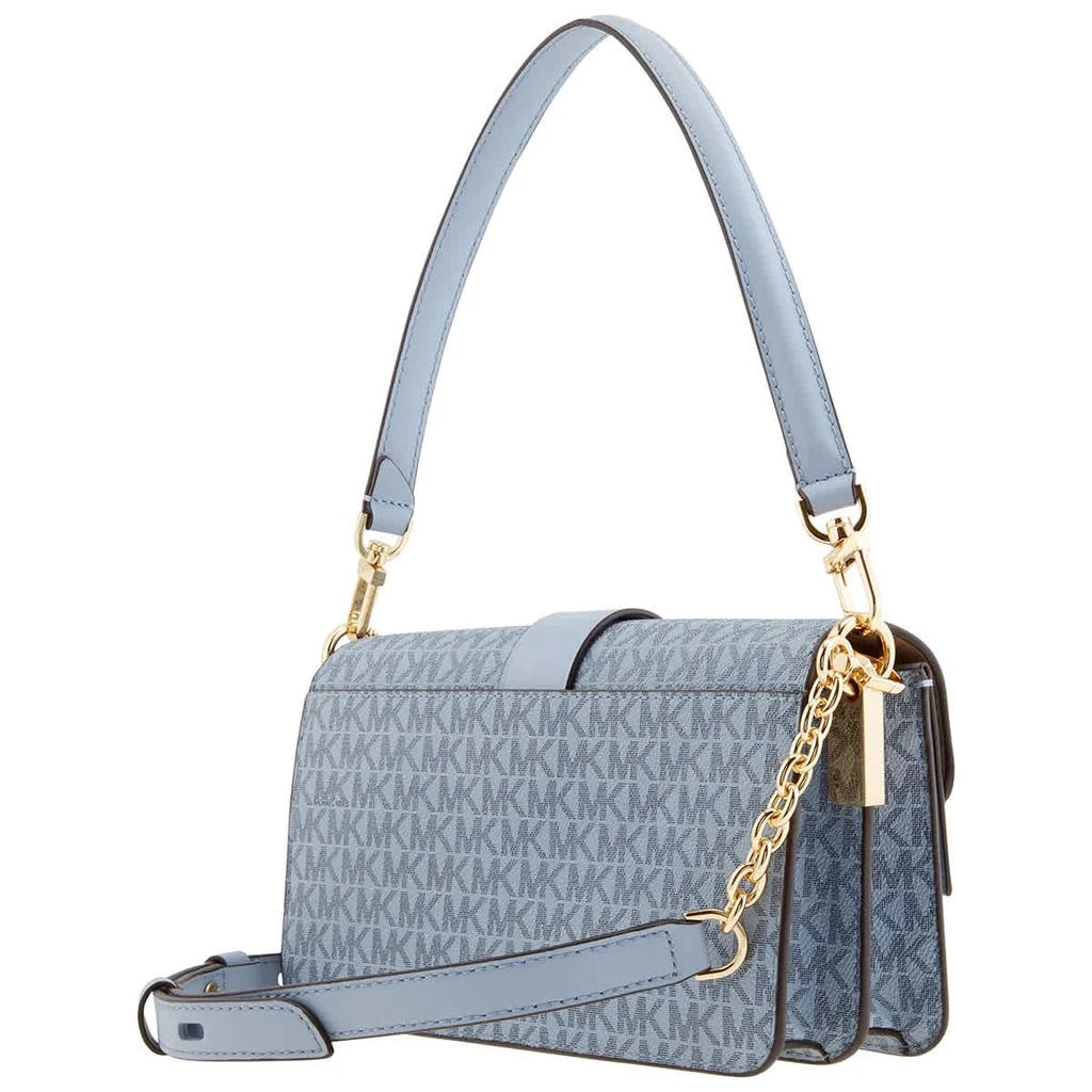 商品Michael Kors|Michael Kors Greenwich Convertible Shoulder Bag - Pale Blue,价格¥2233,第3张图片详细描述