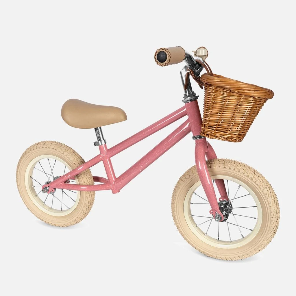 商品Konges Sløjd Balance Bicycle Glitter - Sparkling Pink,价格¥960,第1张图片