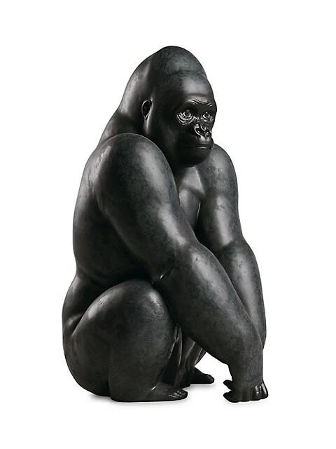 商品Lladro|Gorilla Figurine,价格¥6993,第1张图片