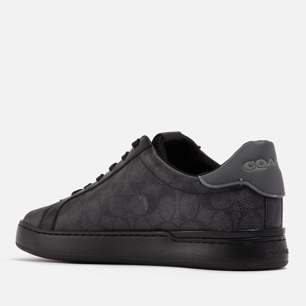 商品Coach|Coach Lowline Signature Printed Coated-Canvas Trainers,价格¥1217,第2张图片详细描述