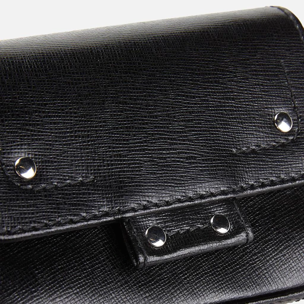 商品Nunoo|Núnoo Women's Mini Honey Florence LWG Leather Shoulder Bag - Black,价格¥155,第3张图片详细描述