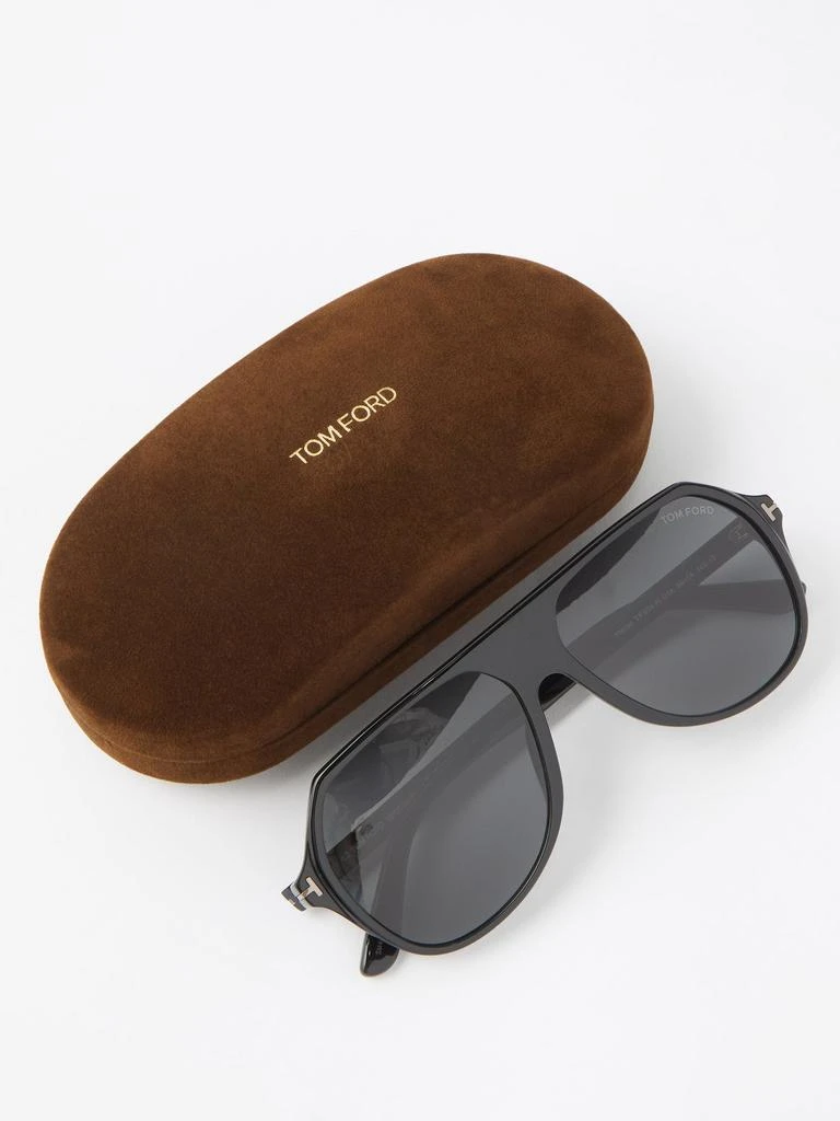 Hayes aviator acetate sunglasses 商品