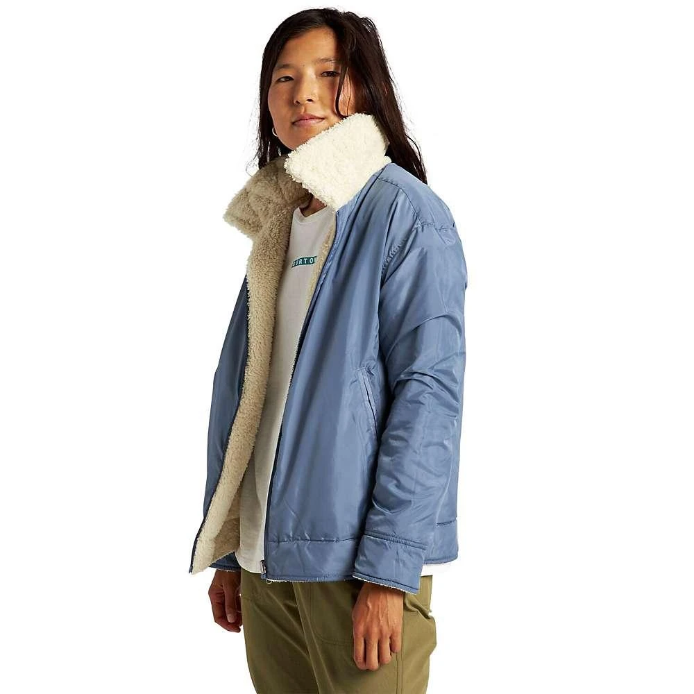 商品Burton|Burton Women's Lynx Full-Zip Reversible Fleece Jacket,价格¥843,第3张图片详细描述