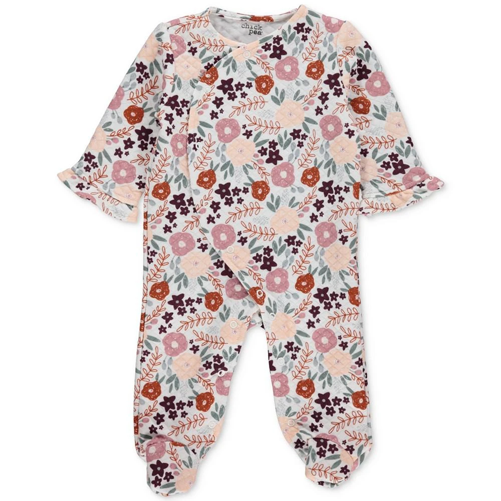 商品Chickpea|Baby Girls Floral Sleep and Play with Headband, 2 Piece Set,价格¥126,第3张图片详细描述