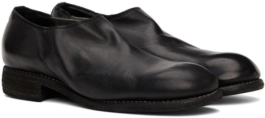 Black Leather 990E Loafers商品第4张图片规格展示