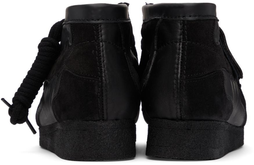 商品Clarks|Black Wallabee Patch Desert Boots,价格¥2454,第6张图片详细描述