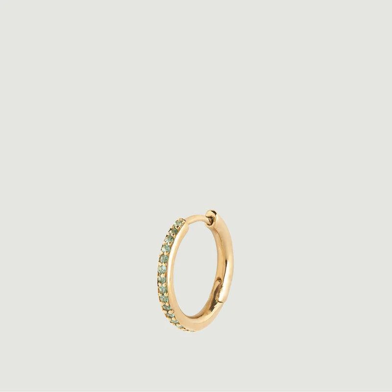 商品Maria Black|Mica Huggie Mint Gold Maria Black,价格¥580,第1张图片