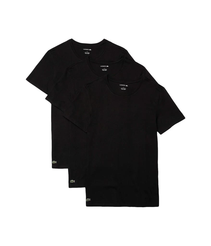 商品Lacoste|3-Pack Crew Neck Slim Fit Essential T-Shirt,价格¥194,第1张图片