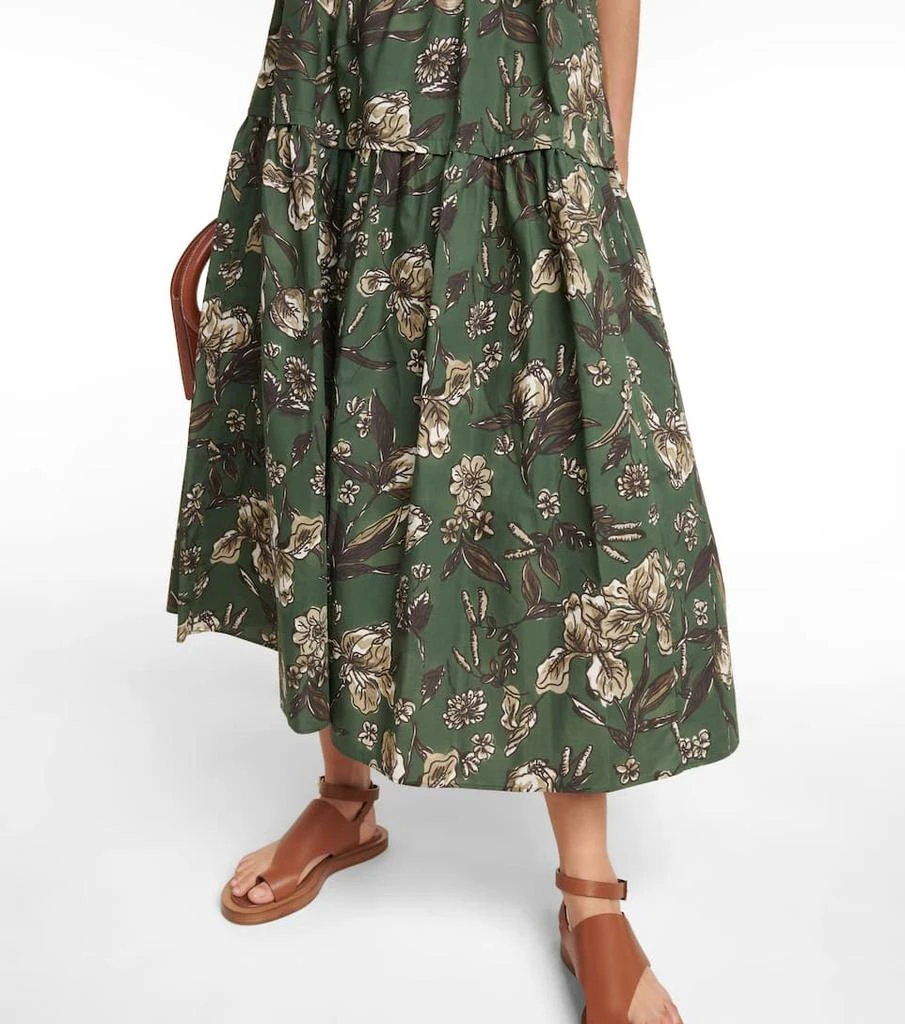 商品Max Mara|Cicala floral cotton midi dress,价格¥2841,第5张图片详细描述