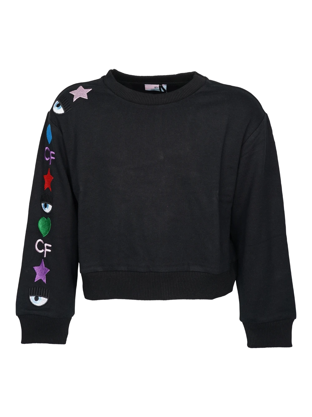 商品【商品预售7天】 Chiara Ferragni|Chiara Ferragni 女童针织毛衣 59061500100050 黑色,价格¥807,第1张图片