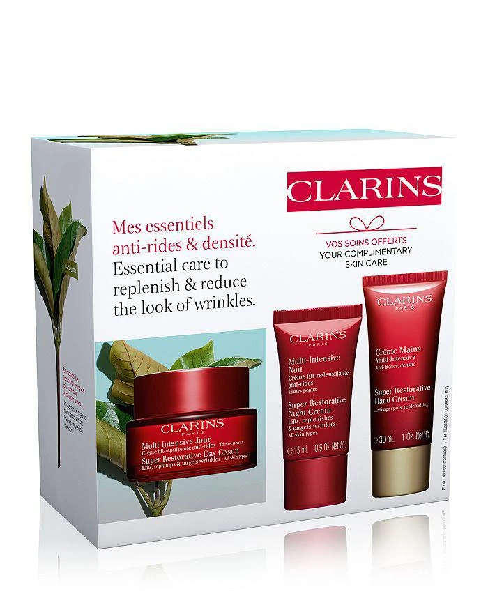 商品Clarins|Super Restorative Anti Aging Skincare Starter Set,价格¥1005,第4张图片详细描述