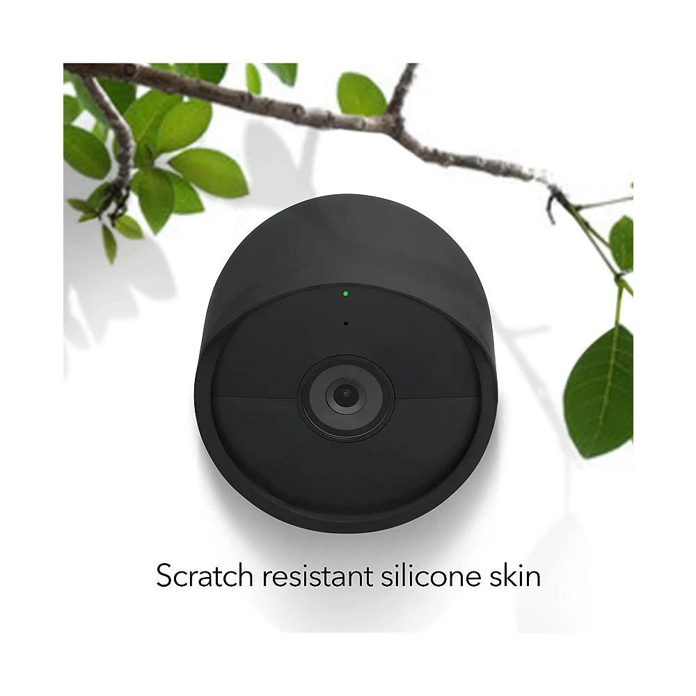 商品Wasserstein|Wasserstein Protective Cover Compatible with Cam Outdoor or Indoor, Battery - Protective Silicone Cover for Your Camera (1 Pack/Black),价格¥143,第3张图片详细描述