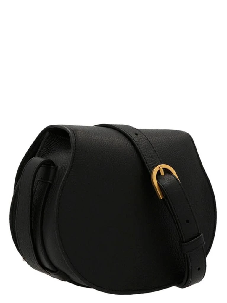 商品Chloé|Saddle Small Marcie Crossbody Bags Black,价格¥5180,第2张图片详细描述