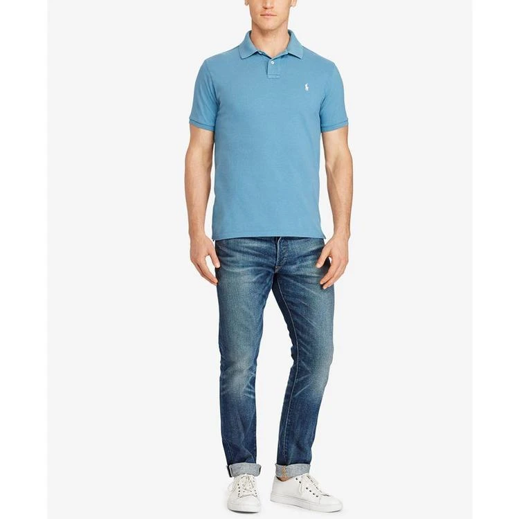 商品Ralph Lauren|Men's Big & Tall Classic Cotton Mesh Polo,价格¥451,第4张图片详细描述