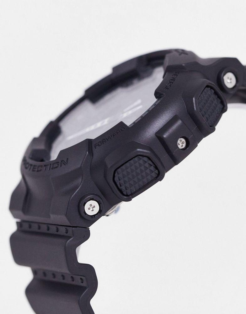 Casio G Shock silicone watch in black商品第2张图片规格展示