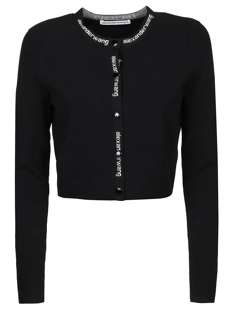 商品Alexander Wang|Alexander wang women's black other materials sweater,价格¥2984,第1张图片