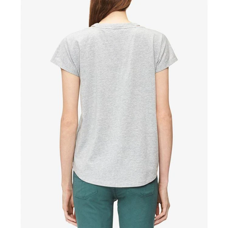 商品Calvin Klein|Cutout T-Shirt,价格¥117,第4张图片详细描述
