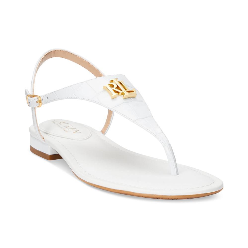 商品Ralph Lauren|Women's Ellington Flat Sandals,价格¥704,第1张图片