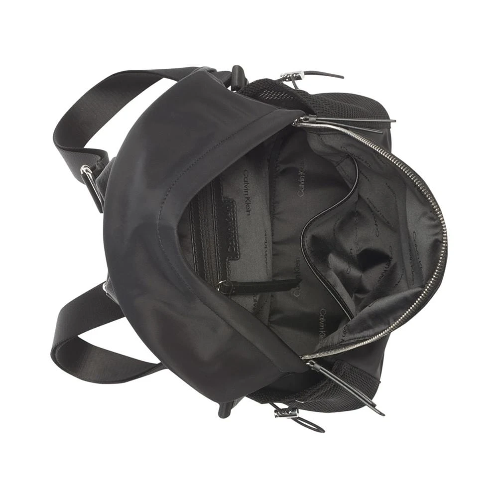 商品Calvin Klein|Jessie Mesh Side Pocket Nylon Backpack,价格¥1324,第5张图片详细描述