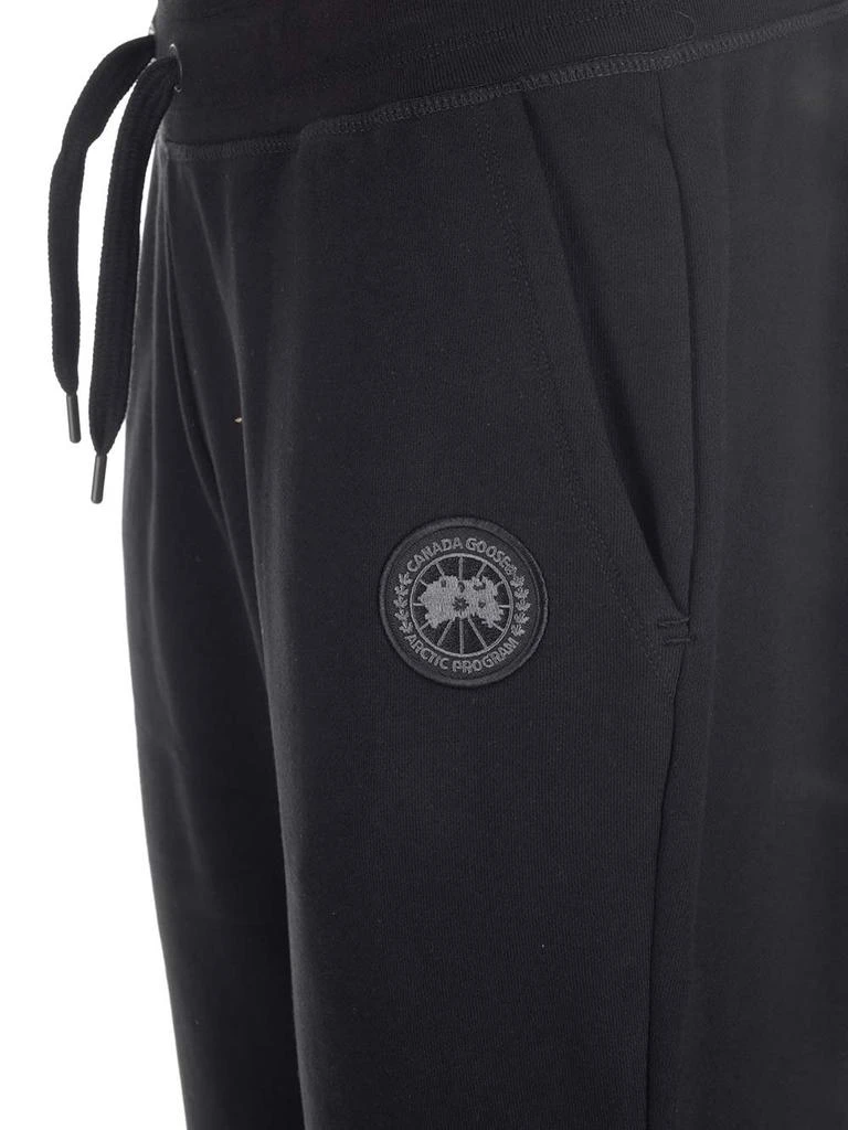 商品Canada Goose|Canada Goose Logo Patch Drawstring Track Pants,价格¥2293,第3张图片详细描述