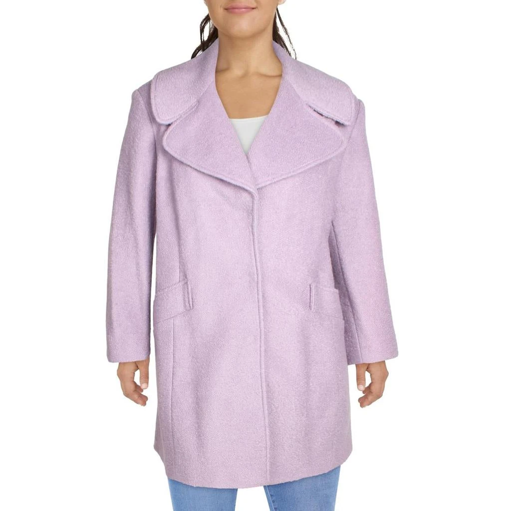 商品Kensie|Kensie Womens Plus Wool Blend Midi Trench Coat,价格¥168,第1张图片