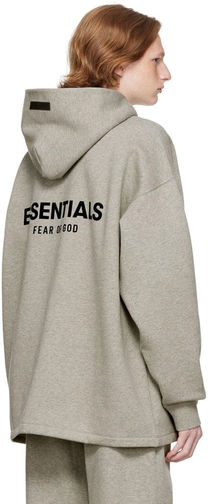 商品Essentials|Gray Relaxed Hoodie,价格¥456,第3张图片详细描述