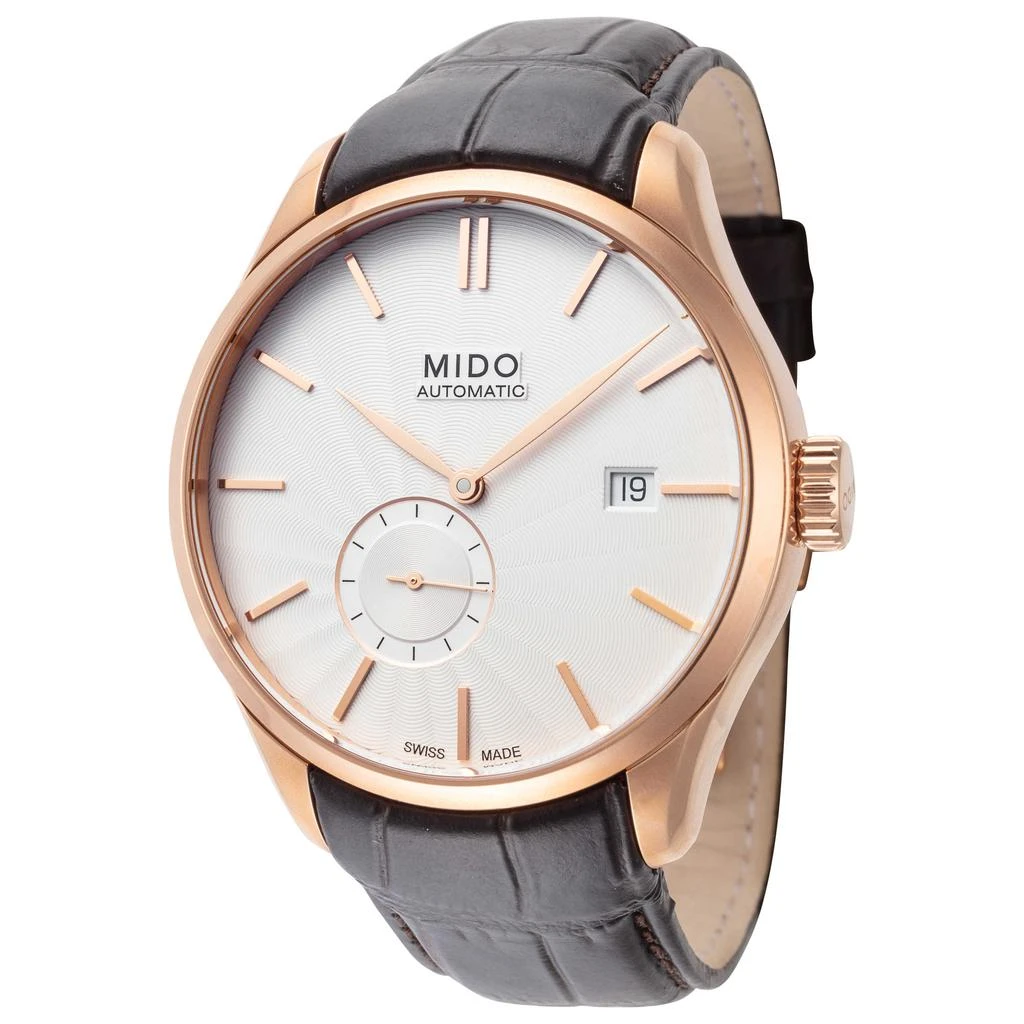 商品MIDO|美度 布鲁纳系列经典玫瑰金男士机械手表 M024.428.36.031.00,价格¥3062,第1张图片
