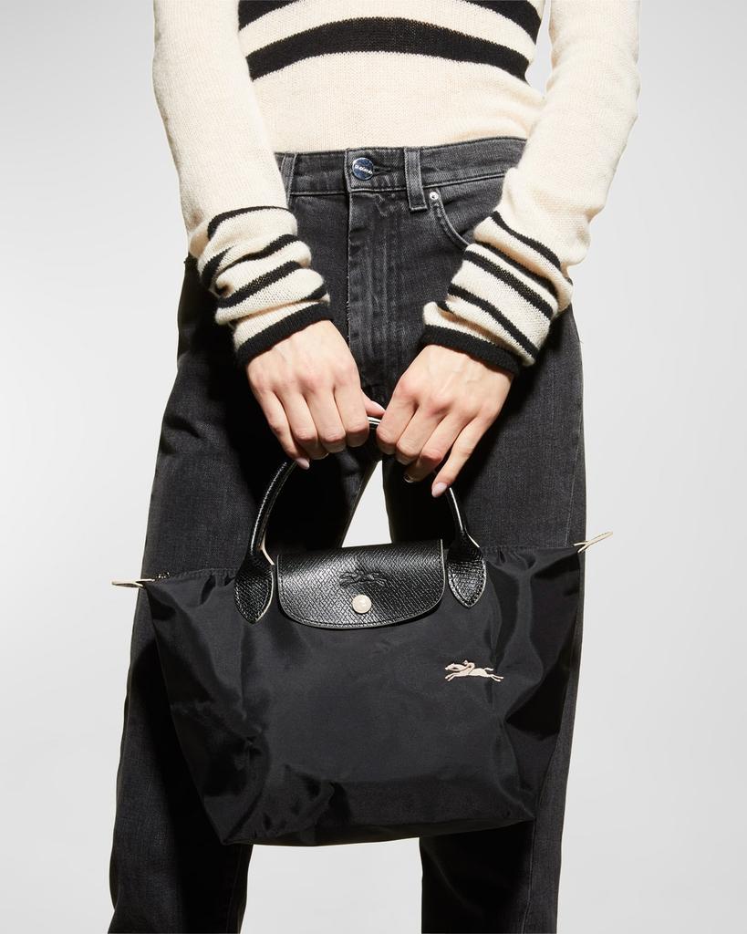 商品Longchamp|Le Pliage Club Small Top-Handle Tote Bag,价格¥897,第6张图片详细描述