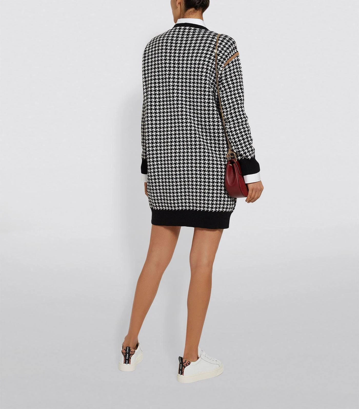 商品Max Mara|Houndstooth 千鸟格毛衣,价格¥2603,第2张图片详细描述