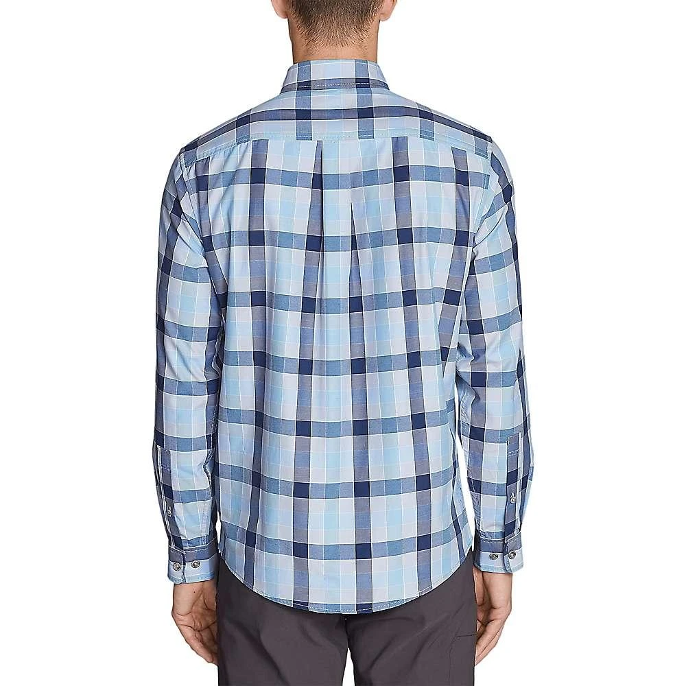 商品Eddie Bauer|Eddie Bauer Travex Men's On the Go Long Sleeve Poplin Shirt,价格¥575,第2张图片详细描述