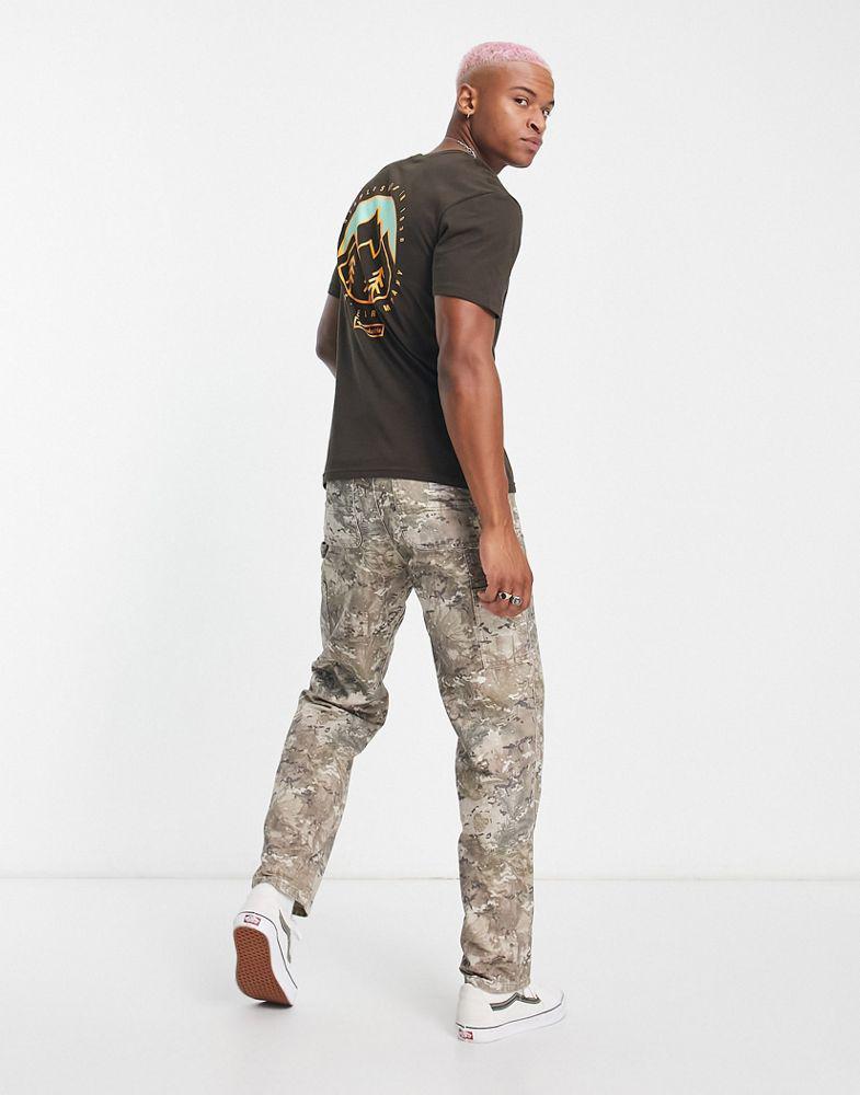 商品Columbia|Columbia Tillamook back print t-shirt in brown Exclusive at ASOS,价格¥182,第5张图片详细描述