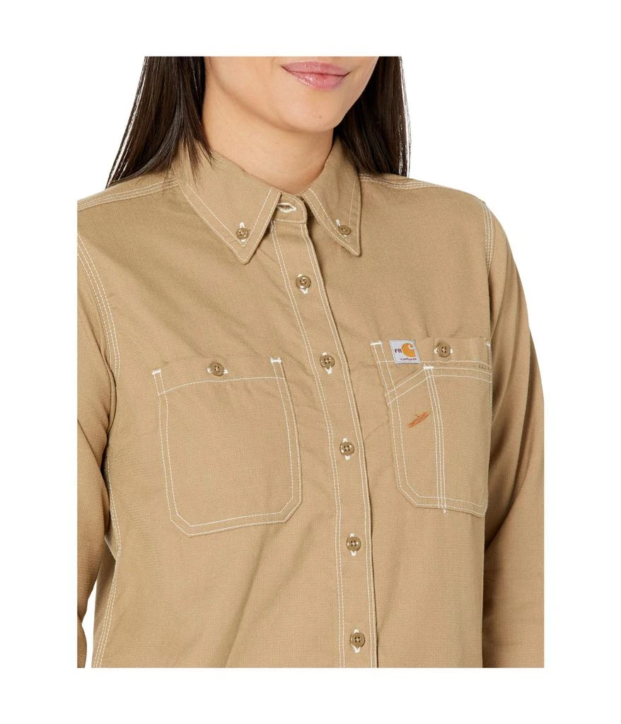 商品Carhartt|Flame-Resistant Force Relaxed Fit Long Sleeve Shirt,价格¥372-¥825,第3张图片详细描述