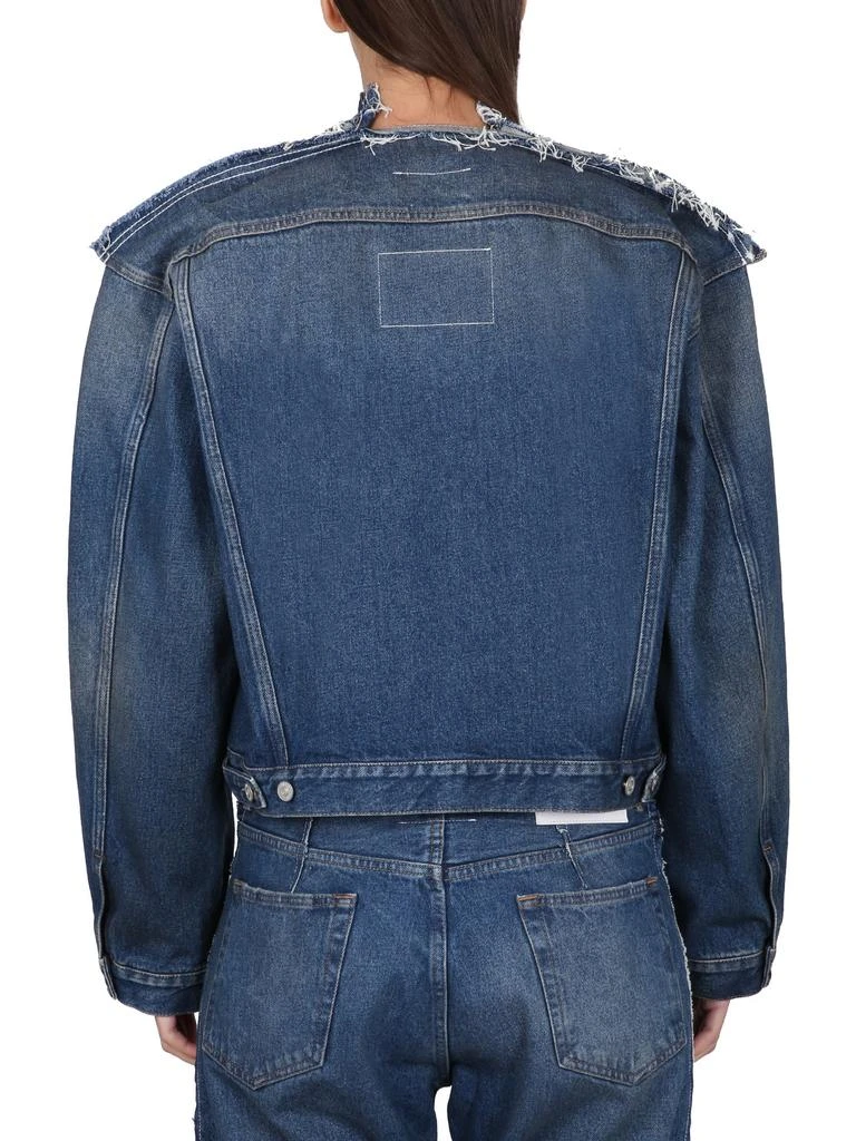 商品MM6|MM6 Maison Margiela Denim Jacket,价格¥3531,第2张图片详细描述