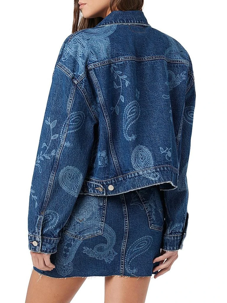 Brea Swing Paisley Trucker Jacket 商品