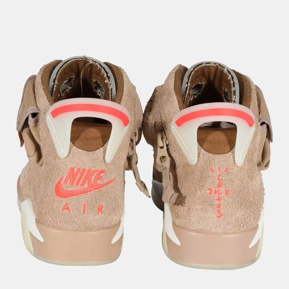 商品[二手商品] Jordan|Air Jordan x Travis Scott  Jordan 6 Retro 'British Khaki' Sneaker US 8.5 IT 42,价格¥4191,第4张图片详细描述