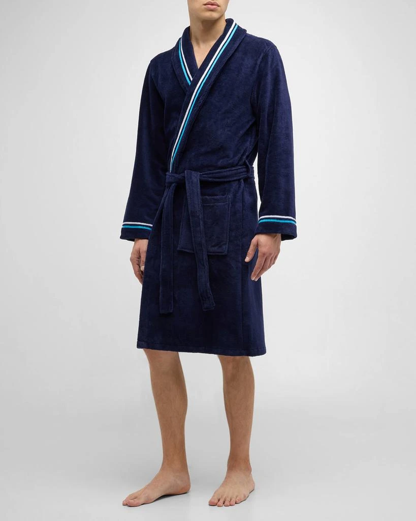 商品HOM|Men's Transat Terry Bathrobe,价格¥1158,第3张图片详细描述