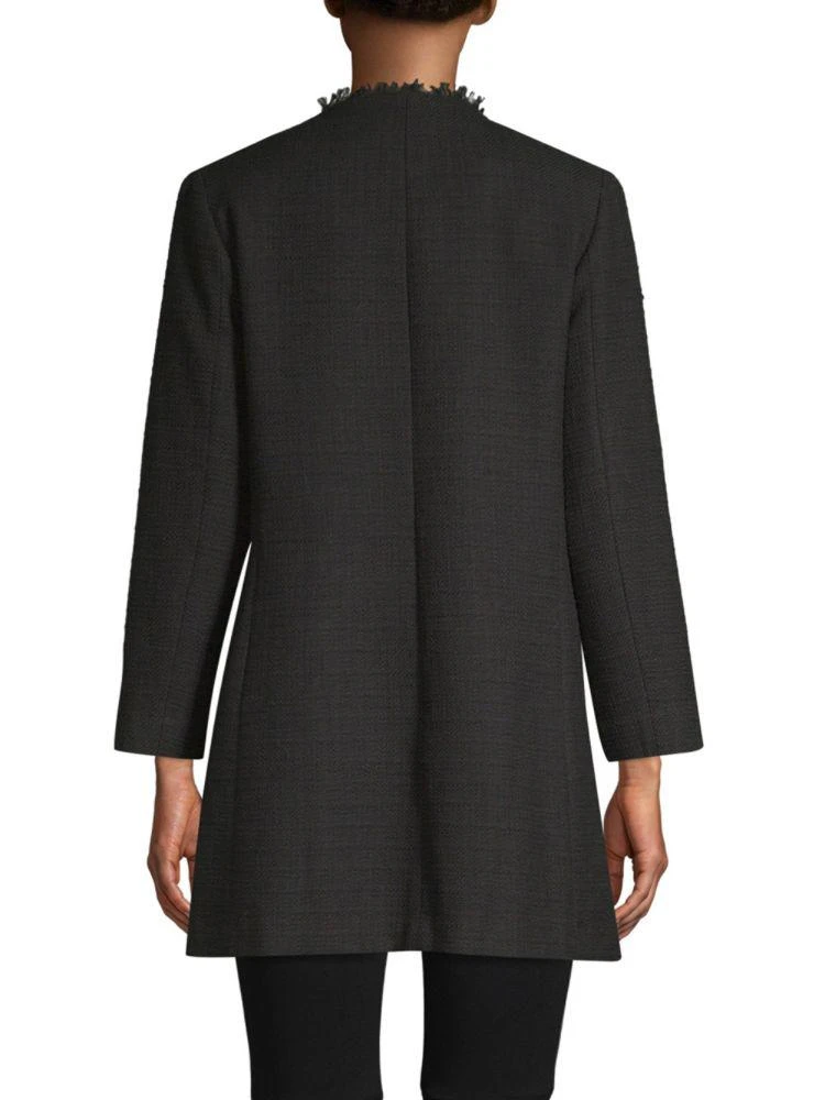 商品Karl Lagerfeld Paris|Textured Tweed Coat,价格¥300,第2张图片详细描述