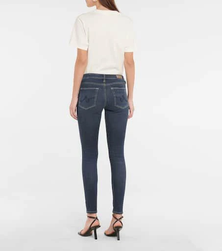 商品AG Jeans|Farrah高腰紧身牛仔裤,价格¥1666,第3张图片详细描述