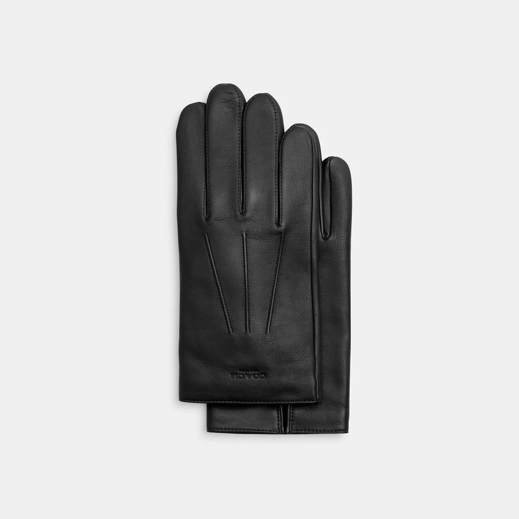 商品Coach|Leather Gloves,价格¥523,第2张图片详细描述