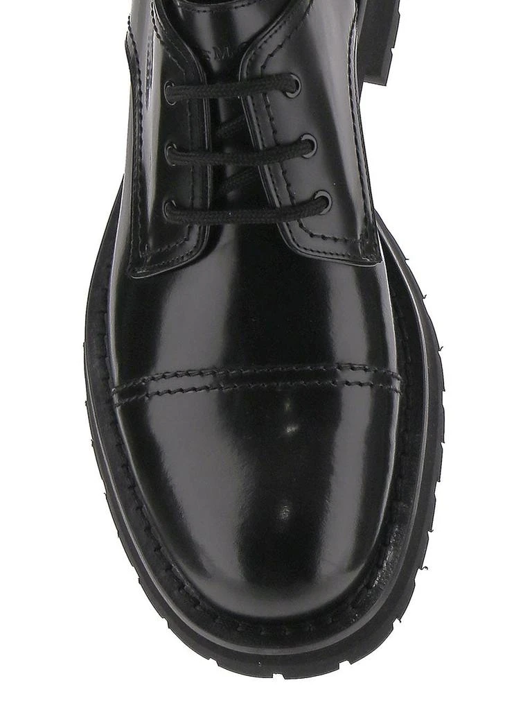 商品Alexander McQueen|Black Derby Shoes,价格¥2719,第4张图片详细描述