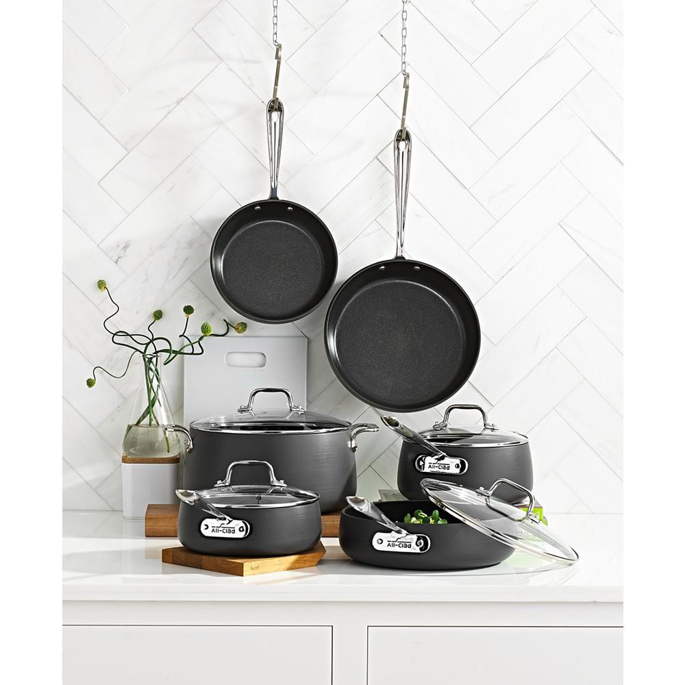 商品All-Clad|Hard-Anodized 10-Piece Cookware Set,价格¥3723,第1张图片