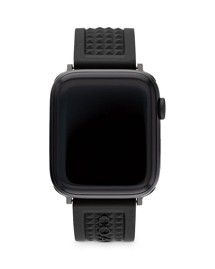 商品Coach|Apple Watch© Signature Silicone Strap, 42mm & 44mm,价格¥479,第1张图片