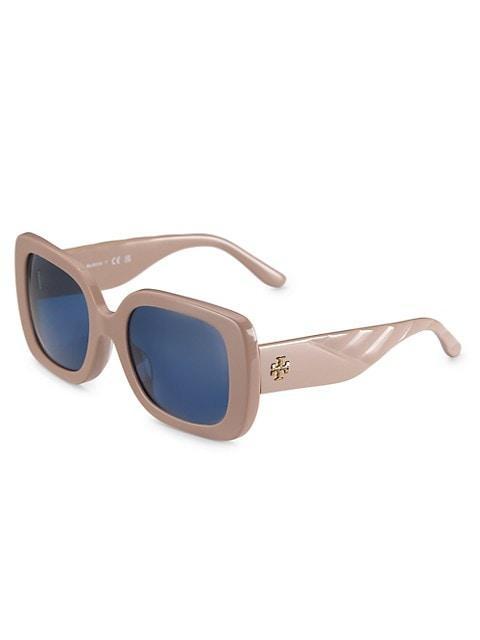 商品Tory Burch|54MM Square Sunglasses,价格¥1189,第4张图片详细描述