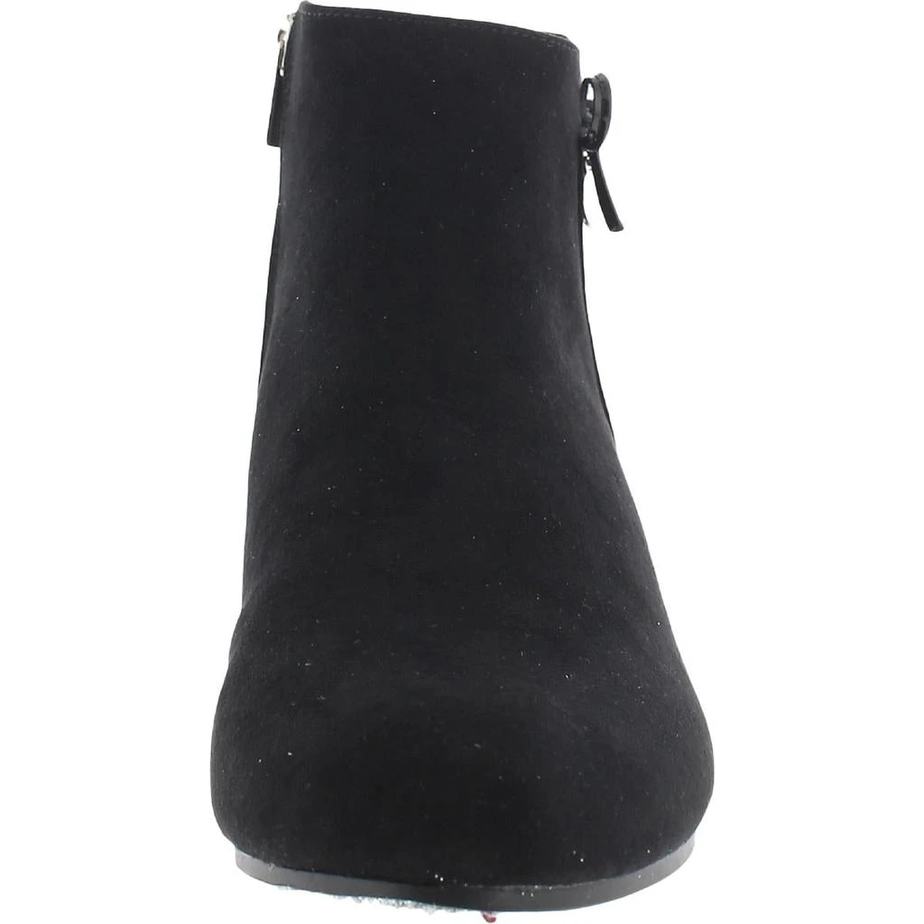 商品Nine West|Nine West Womens Block Heel Faux Suede Ankle Boots,价格¥138,第3张图片详细描述