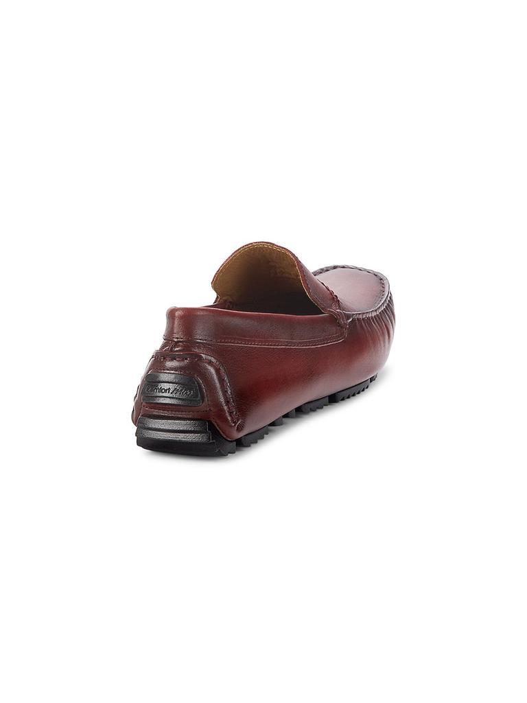 商品Massimo Matteo|Leather Driving Loafers,价格¥589,第5张图片详细描述